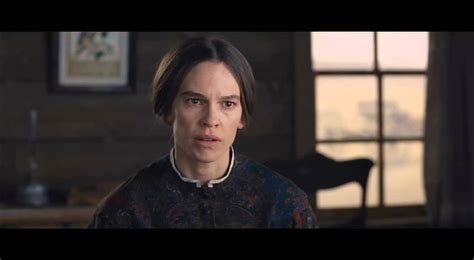 hillary swank nude|Hilary Swank Breasts, Bush Scene in The Homesman